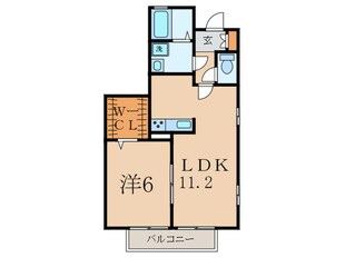 グランドールⅡの物件間取画像